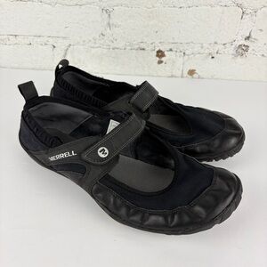 Merrell Black Slip-On Mary Jane Flats